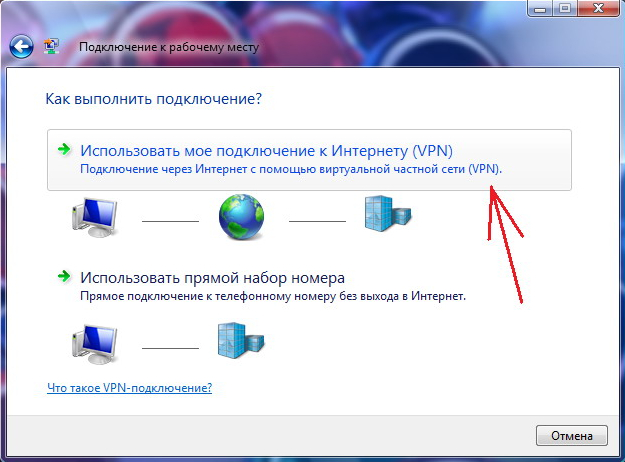Налаштування VPN для Windows Vista та Windows 7 Налаштування VPN для Windows Vista та Windows 7